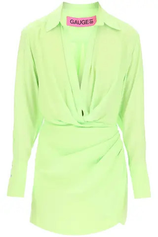 GAUGE81 'NAHA SHORT' SILK DRESS | Residenza725 US