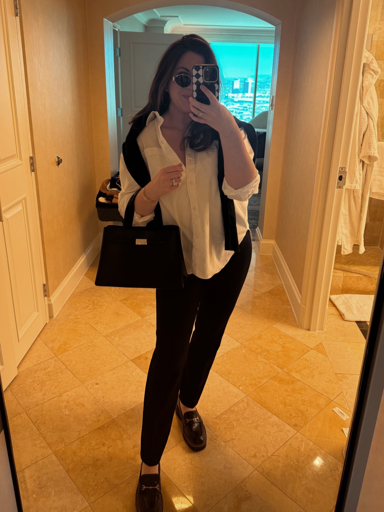 Vegas day look! My 20% off Spanx code is still active CORTNEYXSPANX