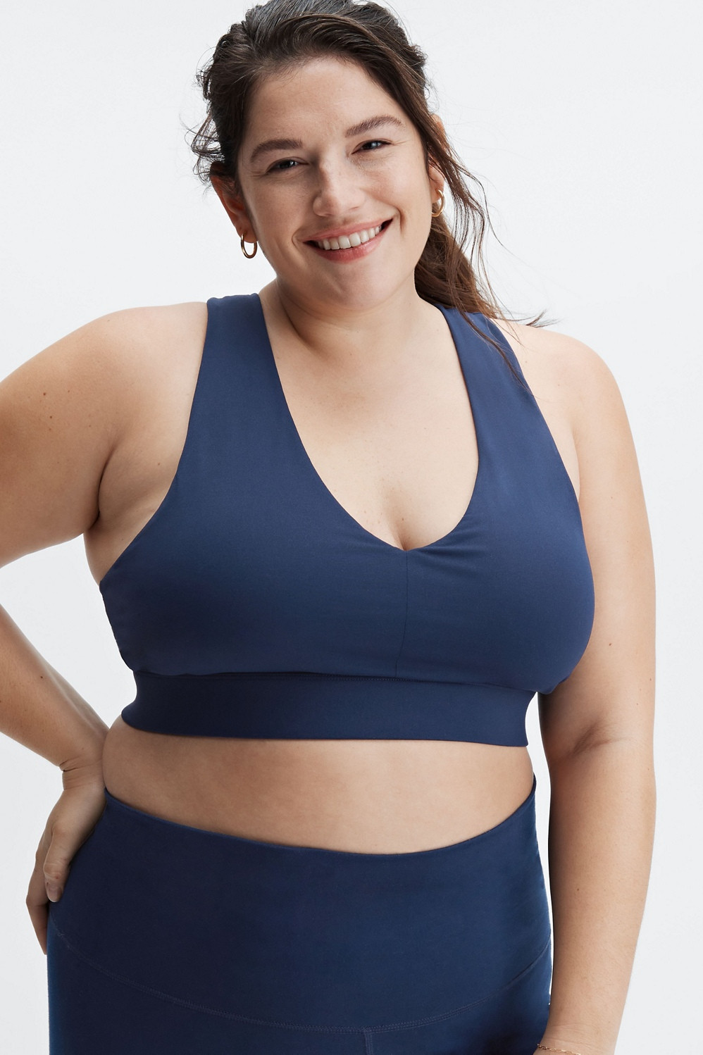 On-The-Go Midi Medium Impact Sports Bra | Fabletics - North America