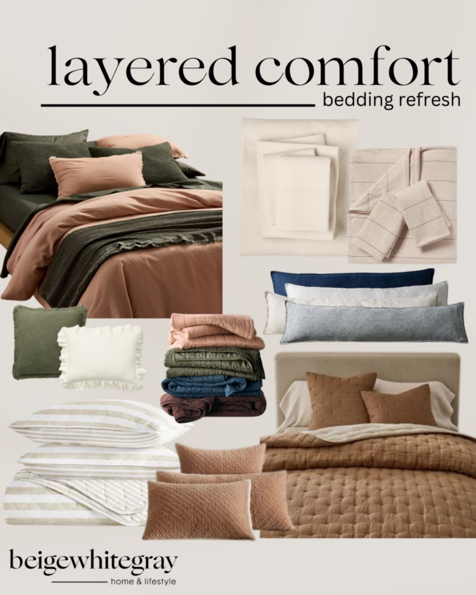 Layered Comfort With a Bedding Refresh

bedding refresh  must have sheets  duvet cover  neutral home  home finds  must have home finds  trending home finds

#LTKHome #LTKSeasonal
