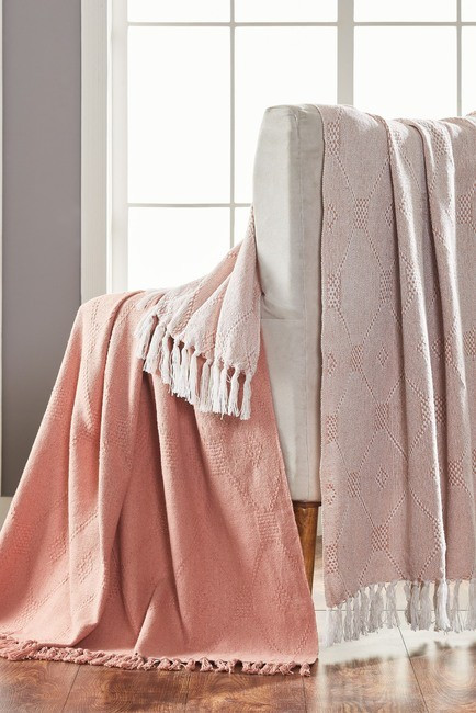 2-Pack 50" x 60" Throw Blanket - Coral Creme | Nordstrom Rack