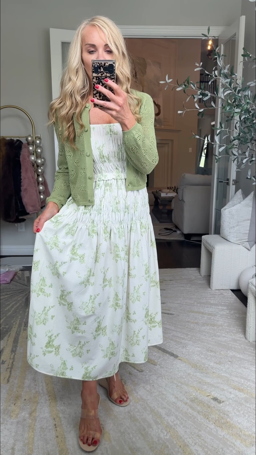 Matching cardigan came in! 💚

#LTKmomlife #LTKgrwm #LTKootd