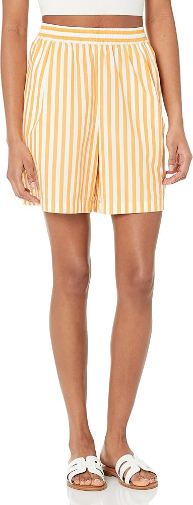 The Drop Women's Jada High Waist Loose-Fit Short | Amazon (US)