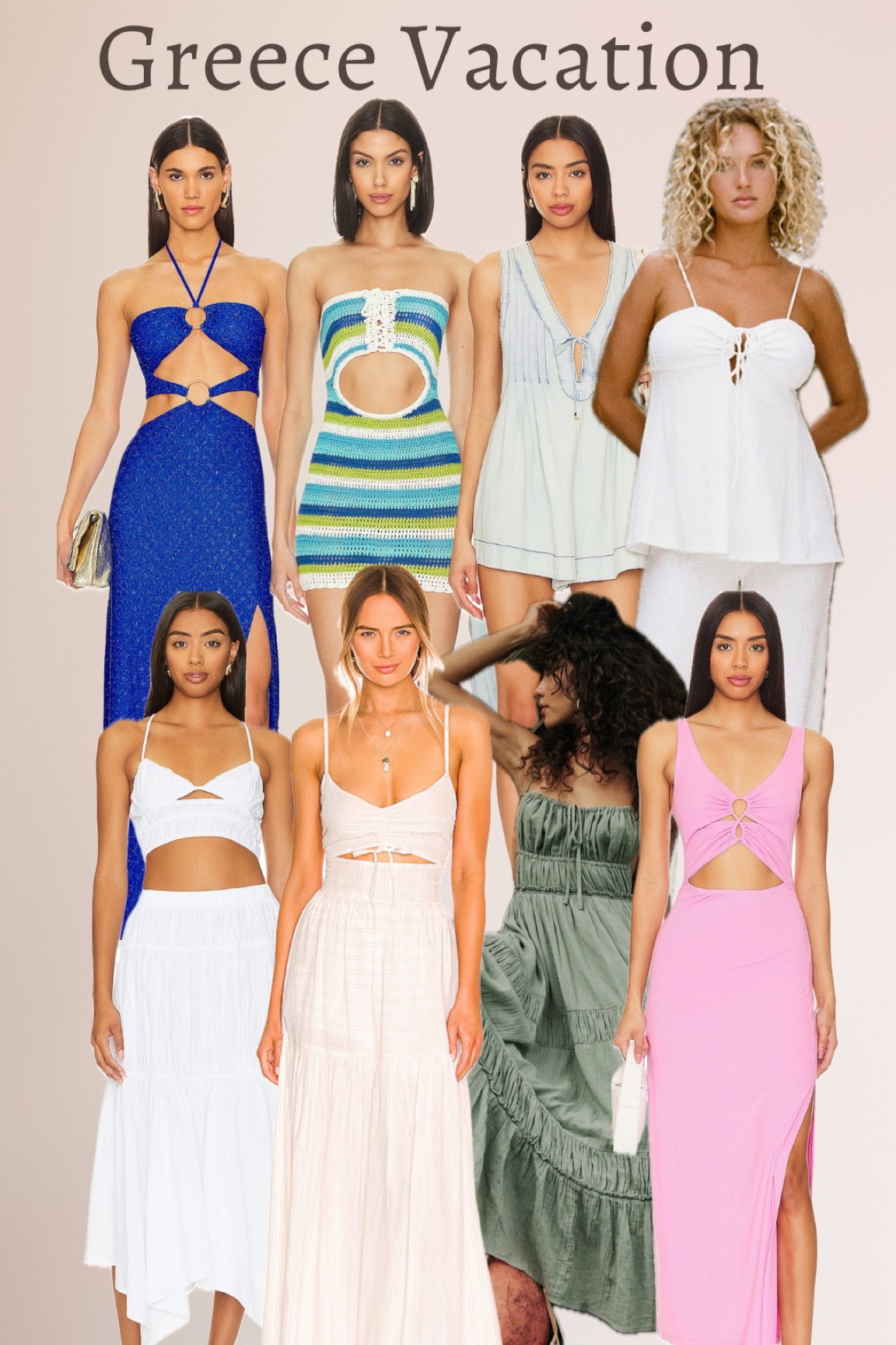 Here are the Greece outfits I’d pack for a summer Greece vacation! What Greece outfits would you pack?

#LTKeurope #LTKstyletip #LTKSeasonal