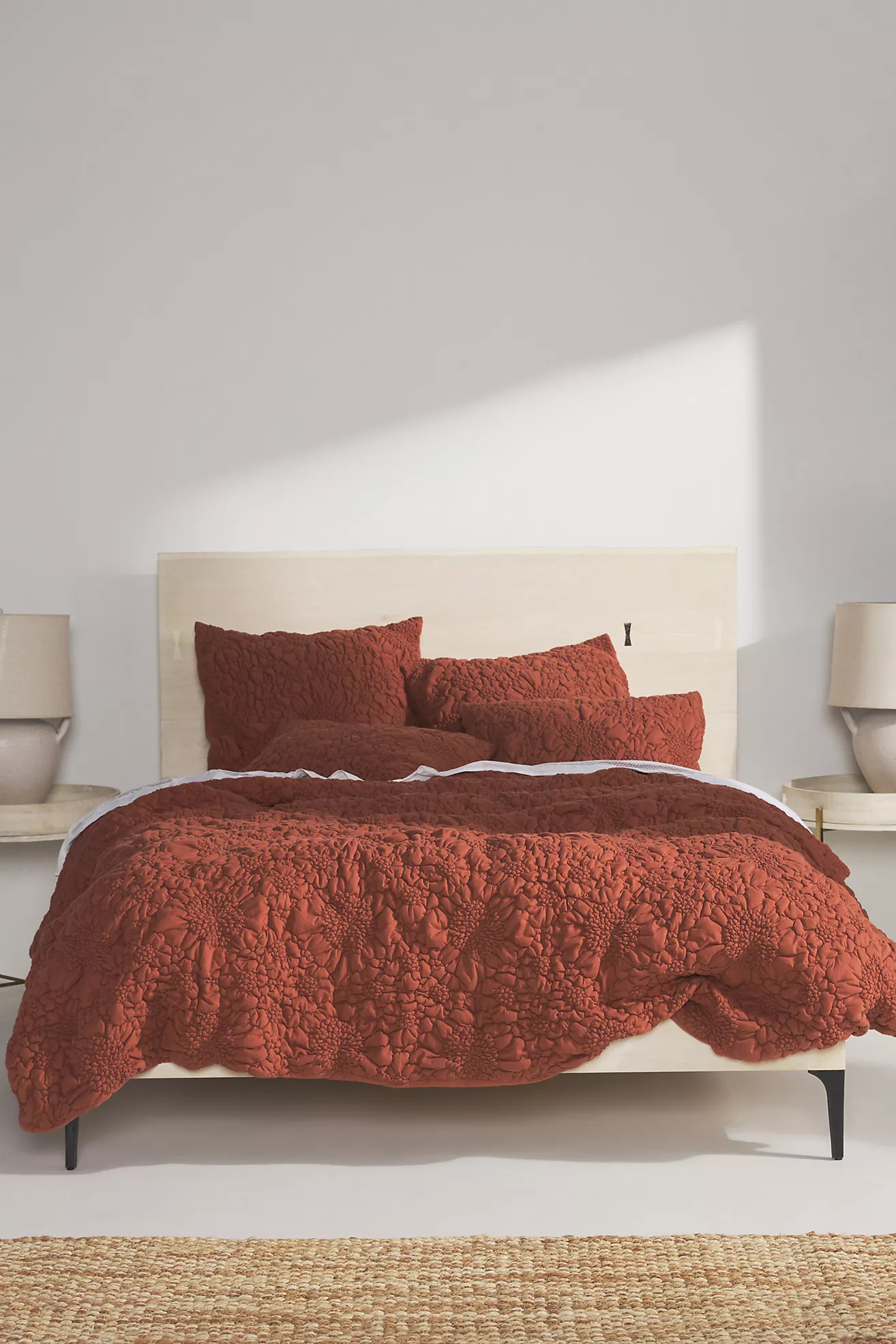 Textured Piazza Quilt | Anthropologie (US)