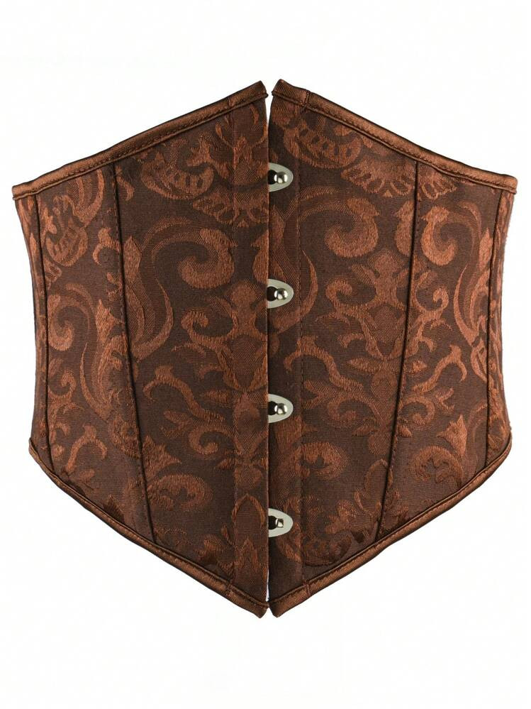 1pc Women's Body Shaper Waist Belt Corset, Tightening Stomach And Waist Halloween Waist Trainer Accessories For Ladies For Dress Western Cowboy Cowgirl Country Wear Vintage Brown Belt Women Corset Belt For Dress, Waist Trainer Waist-Shaping For Waist Slimming And Tummy Control | SHEIN