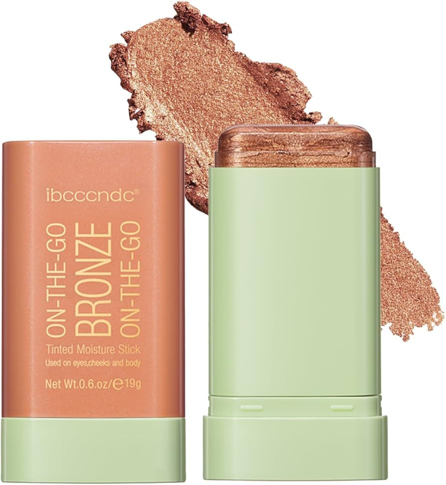 Multi-Use On The Go Bronzer Stick, Cream Contour Stick, Highlight Facial Stick Makeup, Glow Bronz... | Amazon (US)