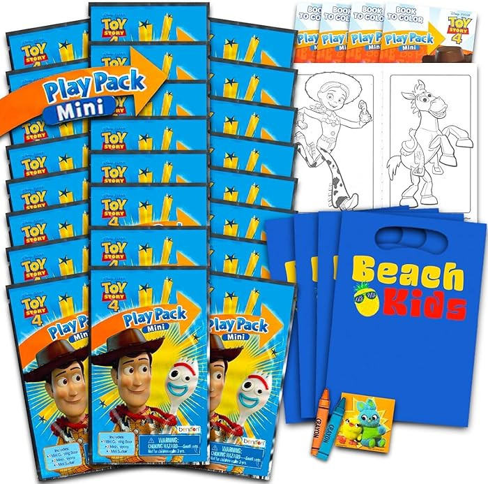 Disney Toy Story Mini Party Favors Set for Kids - Bundle with 24 Mini Toy Story Activity Play Pac... | Amazon (US)