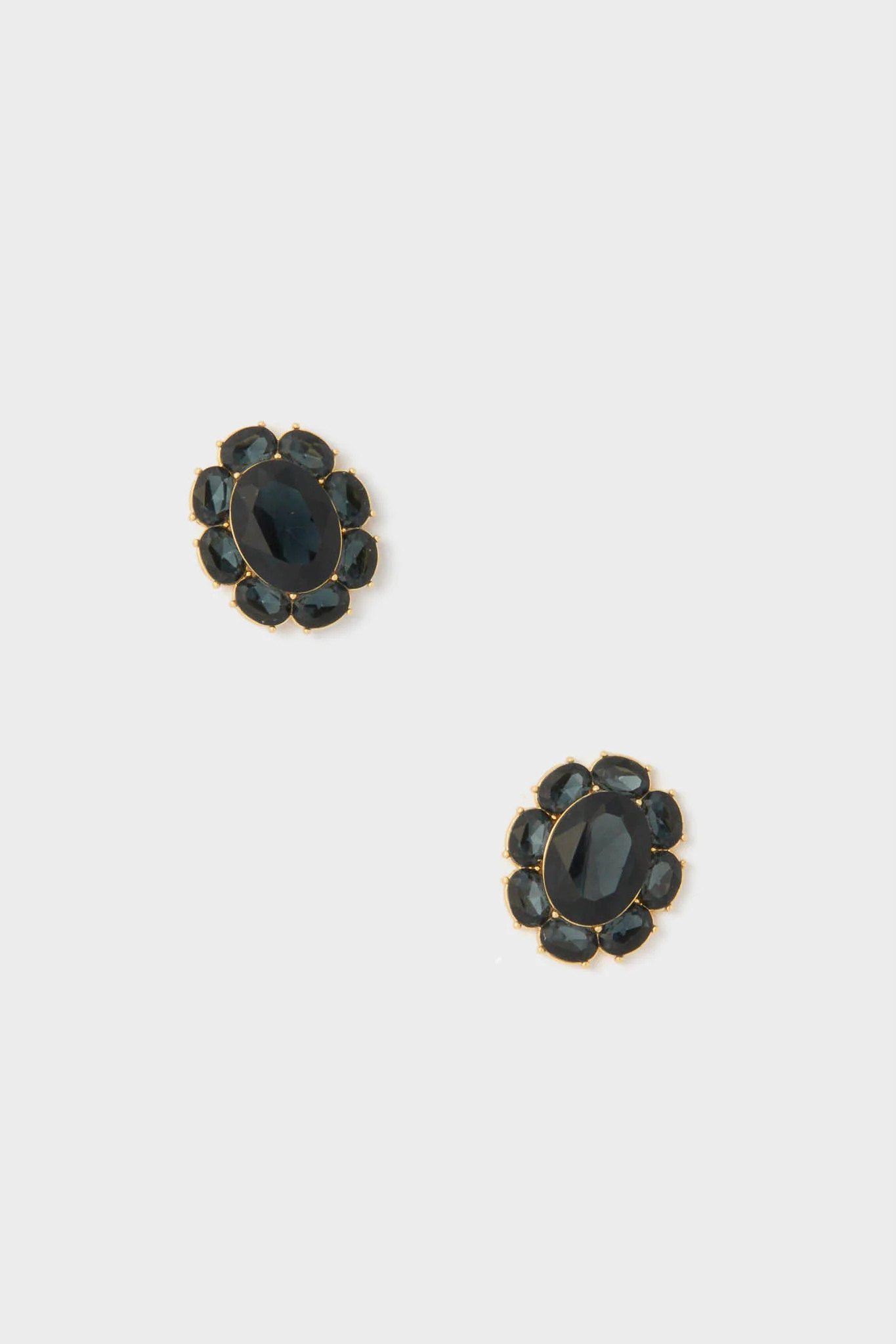 Navy Crystal Emaline Studs | Tuckernuck (US)
