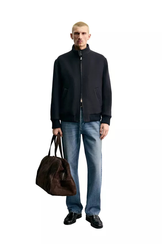 WOOL BLEND JACKET MANTECO® ORIGINS | Zara US