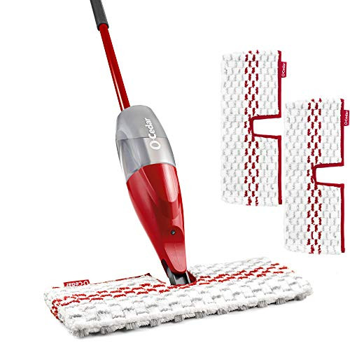 O-Cedar ProMist MAX Spray Mop, PMM with 2 Extra Refills, Red | Amazon (US)