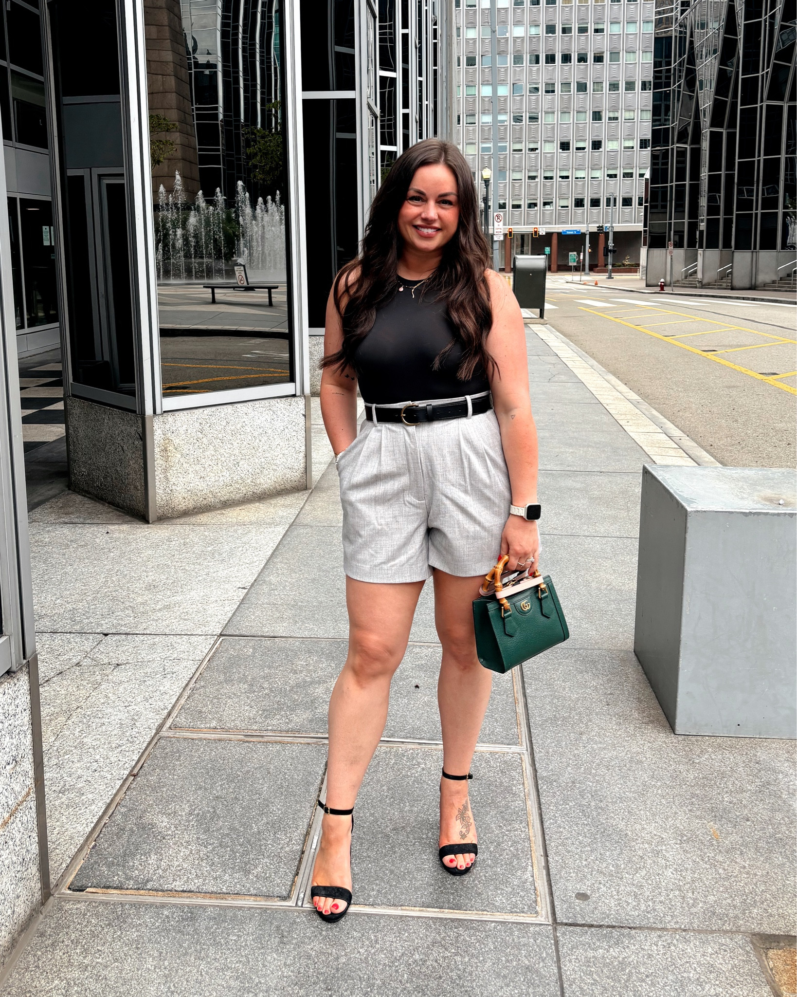 I’m typically not a shorts girlie but damn I’m obsessed with these . Bought them on a whim & I’m in love. Sooo flattering, super high waisted, stretchy and comfy. Off I go to buy more colors !!

I’m wearing a 30 in the shorts, large in the body suit & medium in the belt. I hate these shoes so I’m not linking them 

#LTKWorkwear #LTKSeasonal #LTKMidsize