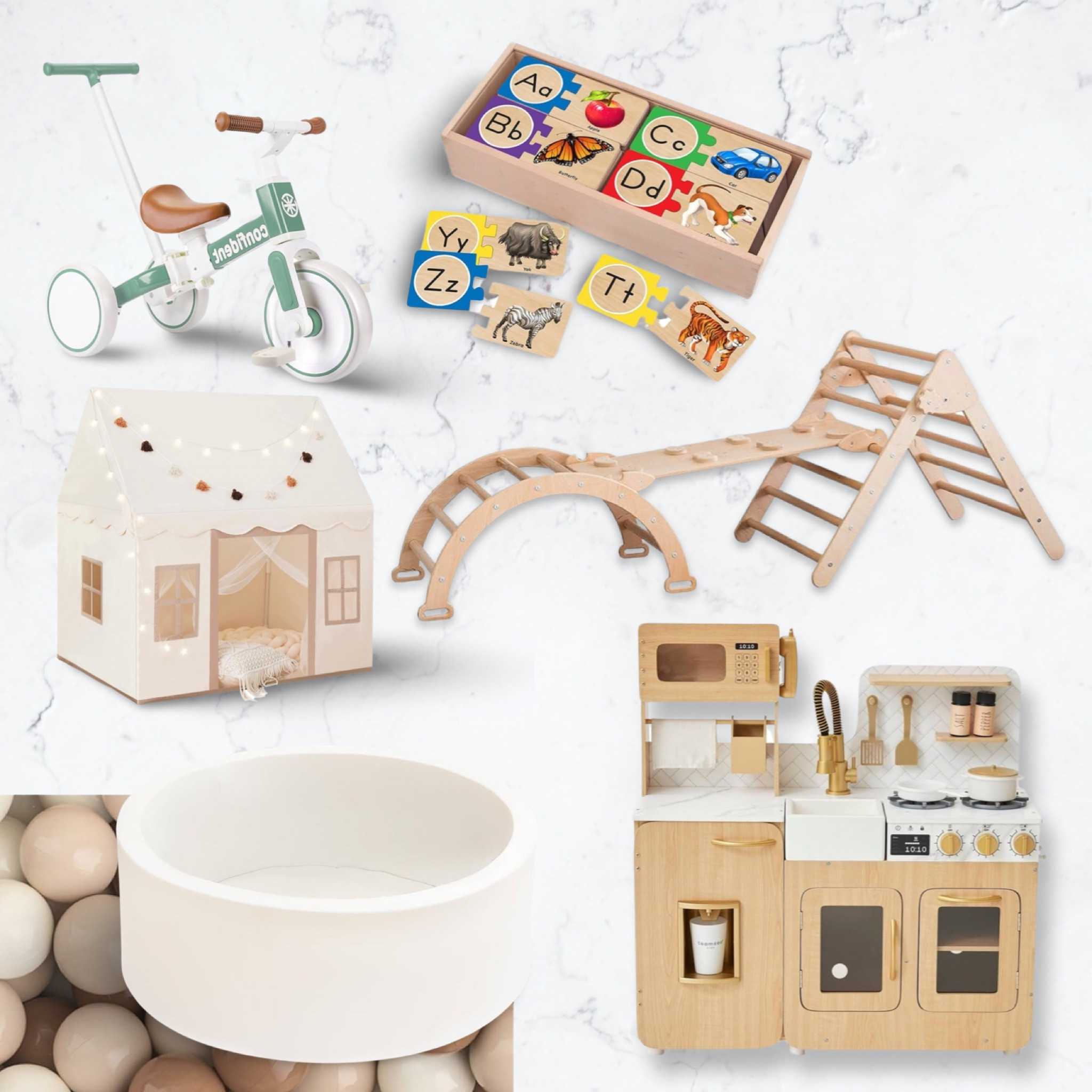 Amazon Playroom Must Haves - Amazon Spring Sale 

Montessori, wooden toys, playroom finds, neutral playroom, neutral aesthetic, kids toys, toddler toys, ball pit, indoor toys, pretend play, open ended toys

#LTKkids #LTKbaby #LTKsalealert