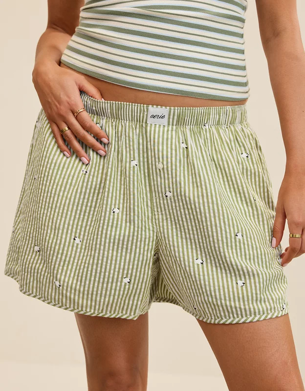 Aerie Seersucker Boy Boxer | Aerie