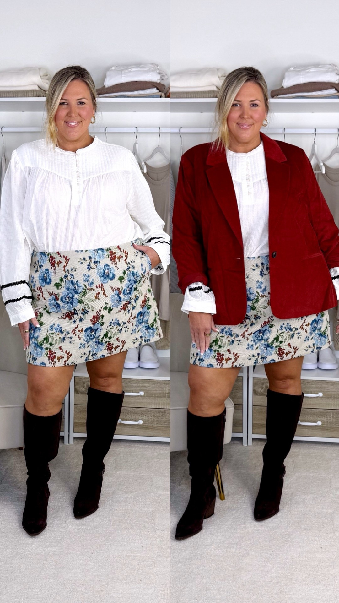 NYM Walmart haul! Wearing a size XXL or 2X in everything and 20 in the skirt! Plus size, outfit inspo, fall fashion, apron belly, affordable fashion

#LTKMidsize #LTKPlusSize #LTKSeasonal