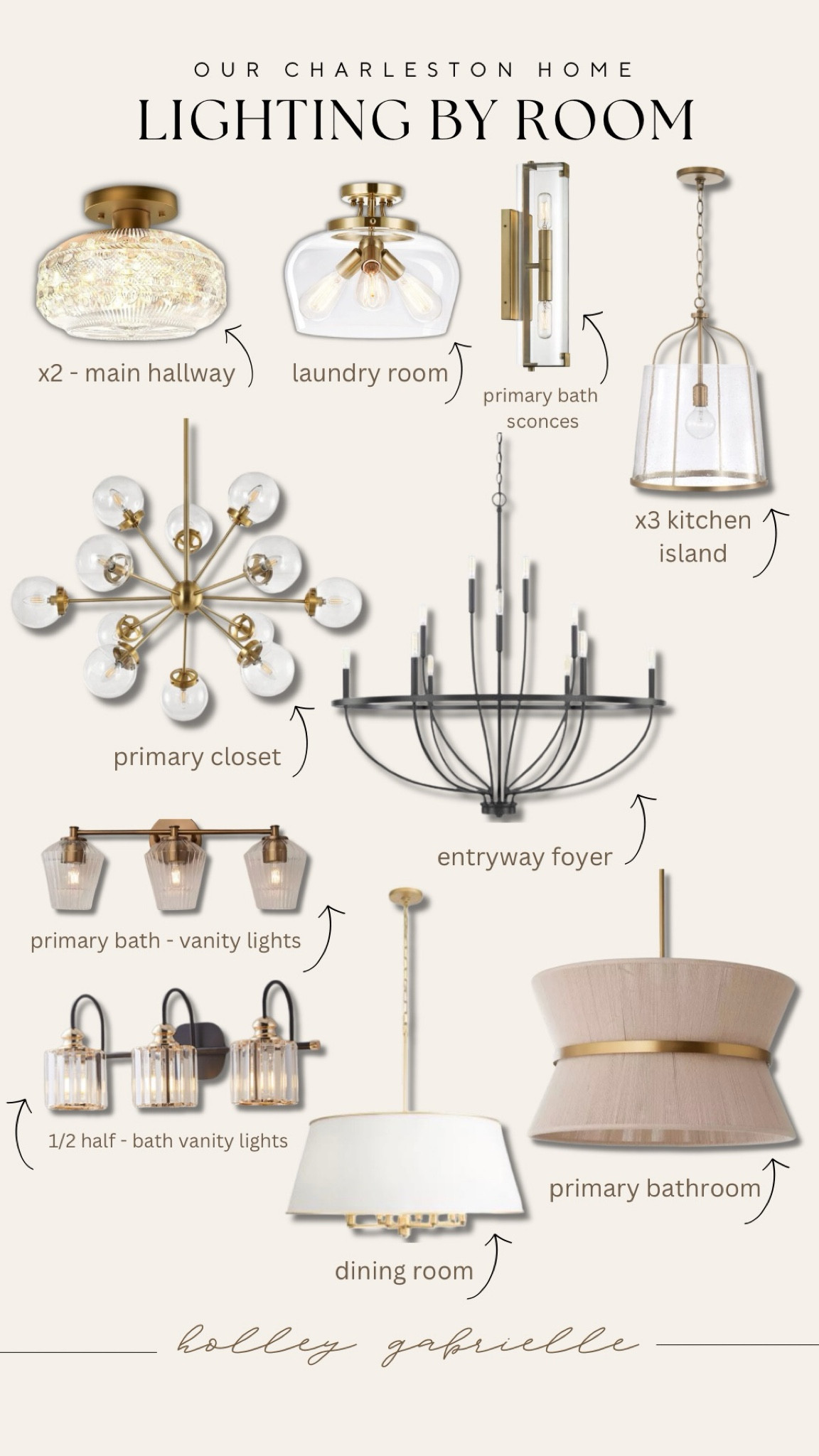 Our lighting picks💡🪩🖇️ love them!!!!! Lots of good prices on Amazon & wayfair!! 

Home decor / interior design / neutrals / light / Holley Gabrielle 

#LTKfindsunder100 #LTKsalealert #LTKhome