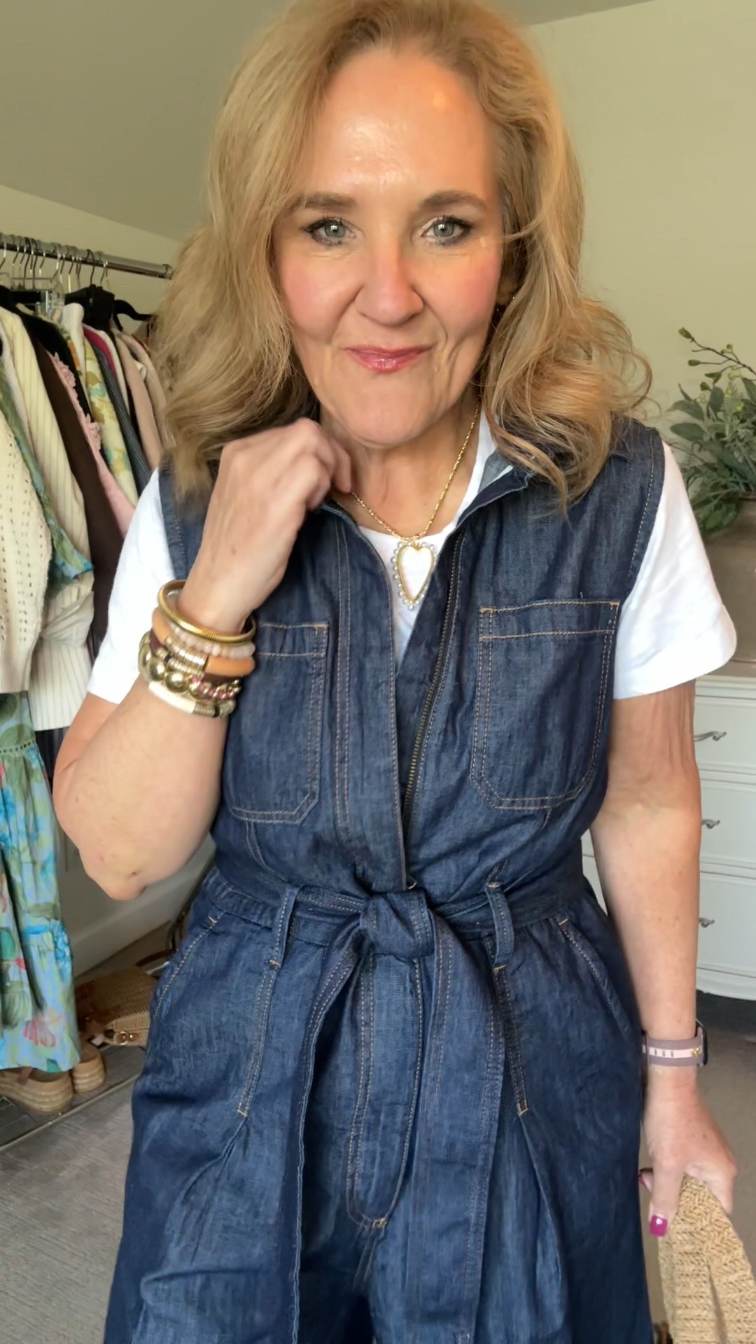 Walmart jumpsuit is a win!!! 
I did size down to a small. 
Tshirt size medium 

#LTKOver40 #LTKFindsUnder50 #LTKWatchNow