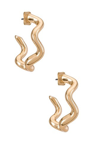 Ettika Reign Hoop Earring in Gold from Revolve.com | Revolve Clothing (Global)