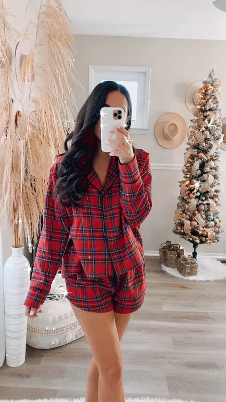 The cutest Christmas Plaid PJs. They are also available in pants! 

#LTKSeasonal #LTKHoliday #LTKGiftGuide