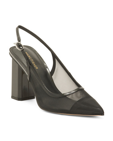 Deezar Mesh Slingback Pumps | TJ Maxx