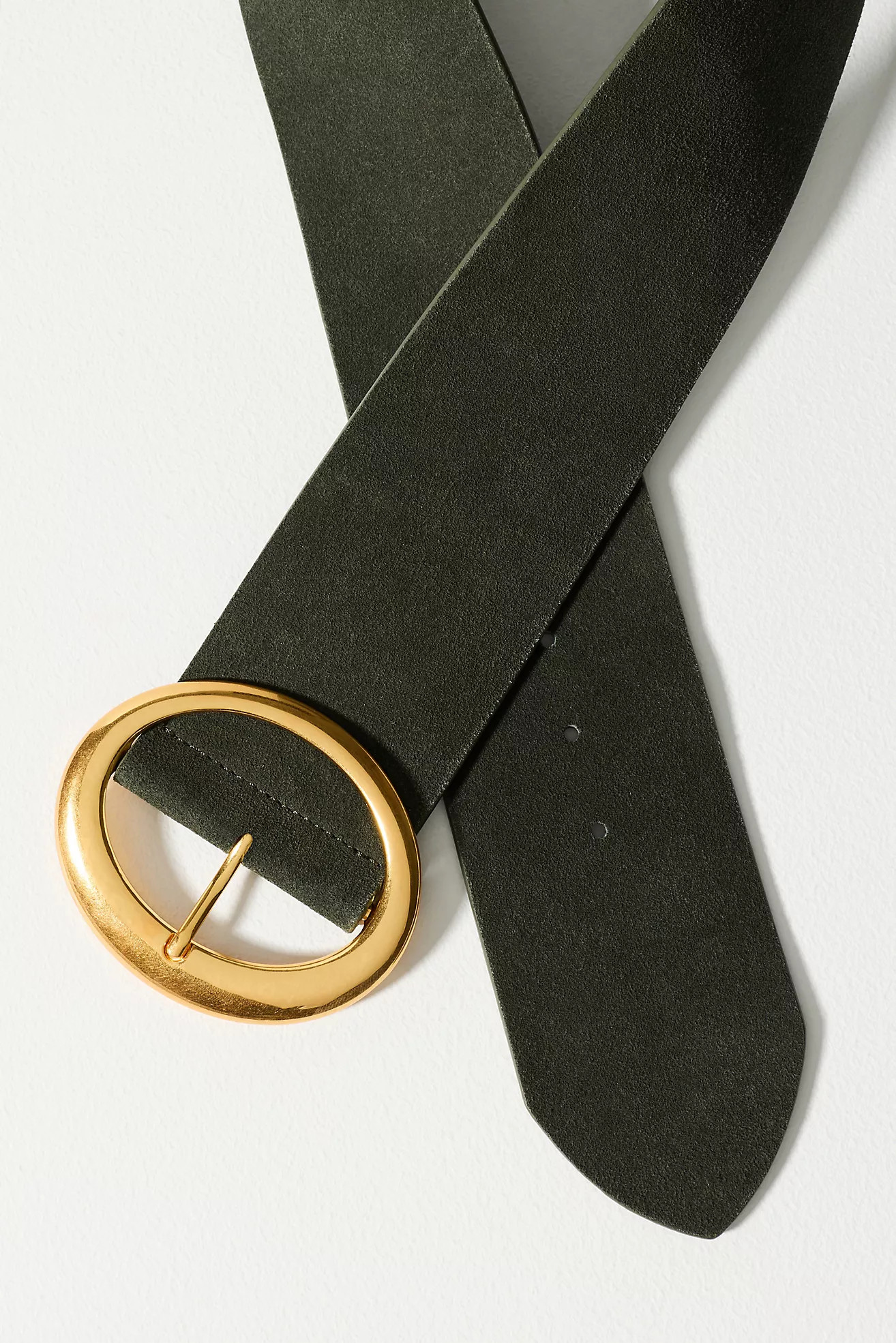Wide Oval Buckle Belt | Anthropologie (US)