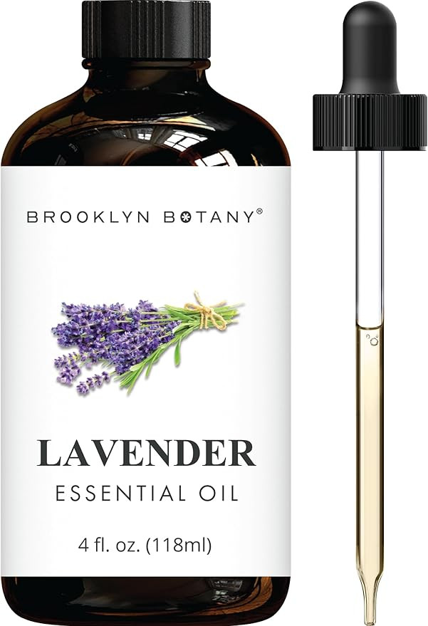 Brooklyn Botany Lavender Essential Oil - Huge 4 Fl Oz - 100% Pure and Natural - Premium Grade wit... | Amazon (US)