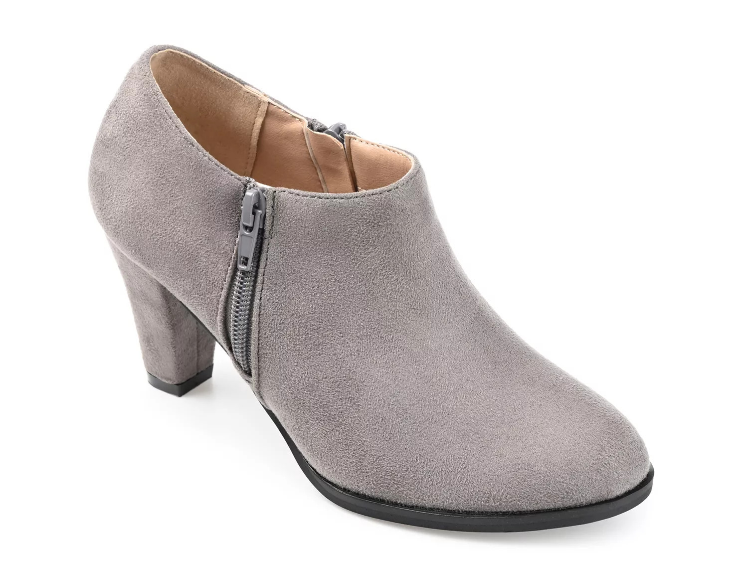 Journee Collection Sanzi Bootie | Women's | Grey | Size 9.5 | Boots | DSW