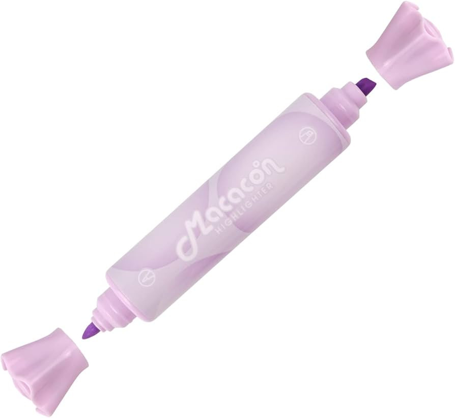 Candy Shape Highlighters, Assorted colors,Chisel Tip,Water Based,Quick Dry& Write Smoothly 6 Maca... | Amazon (US)