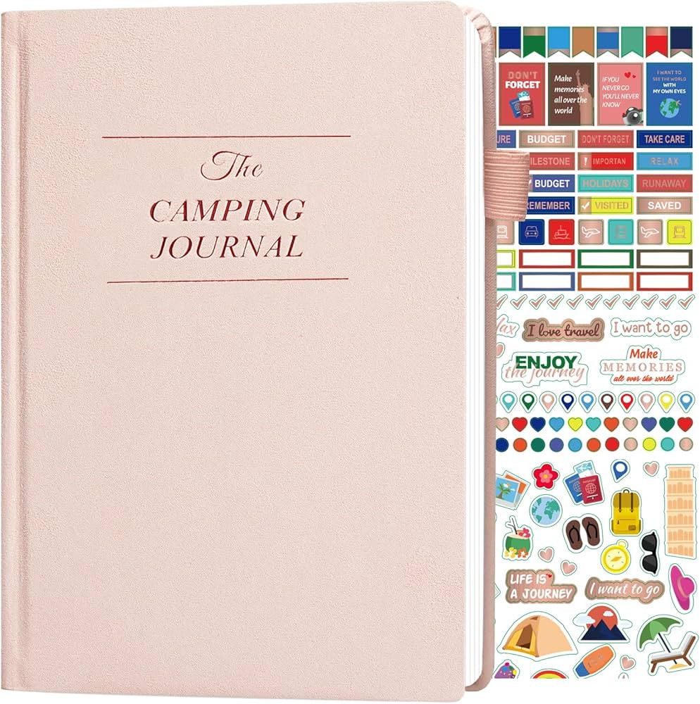 Camping Essentials: Camping Journal and RV Travel Log Book - A5 Adventure Book for Memories, Trav... | Amazon (US)