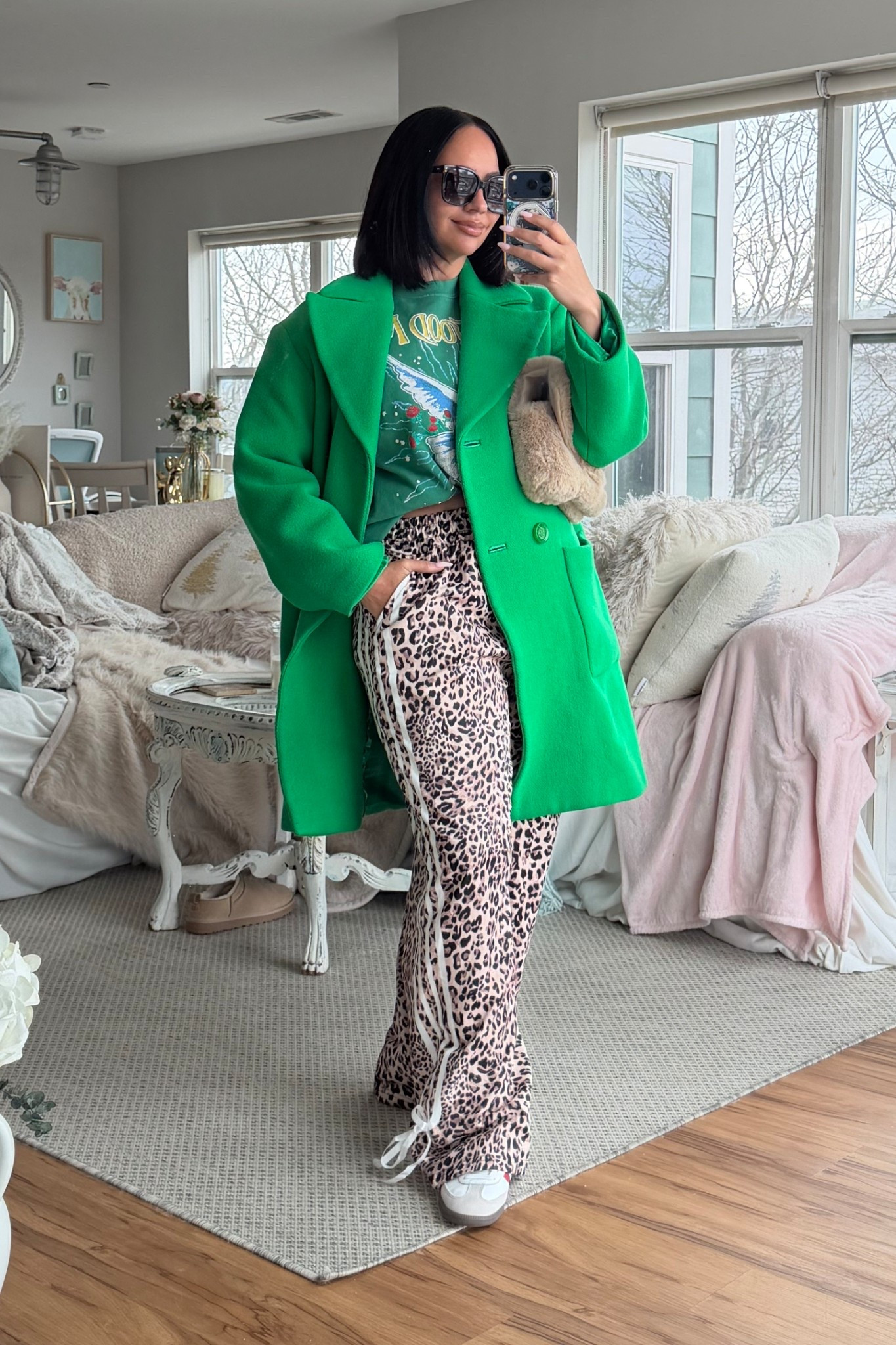 Happy St. Patrick’s Day from the best place in America to celebrate… BOSTON! 💚🫶🏽 

Coat is very oversized FYI! I probably could’ve gotten away with a small.

st patricks day outfit women

#LTKootd #LTKPetite #LTKOver40