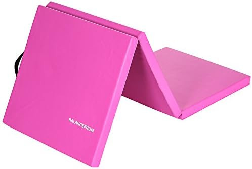 BalanceFrom 2" Thick Tri-Fold Folding Exercise Mat with Carrying Handles for MMA, Gymnastics and ... | Amazon (US)
