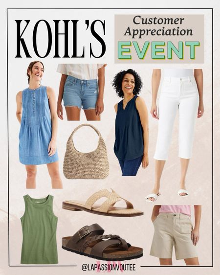Enjoy Kohl’s Customer Appreciation Event! Get 15% off with code: SAVINGS15. Discover great deals and celebrate by treating yourself to something special!

#LTKSaleAlert #LTKFindsUnder100 #LTKSeasonal