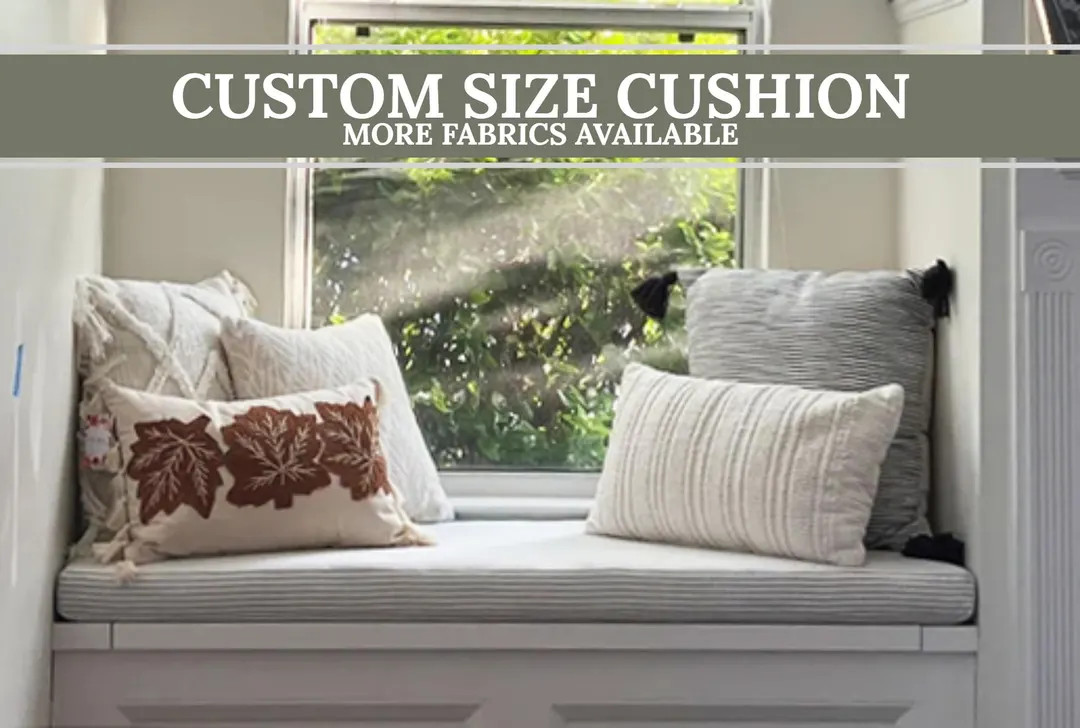 Custom Indoor Bench Cushion 3" Thick | Etsy (Global)
