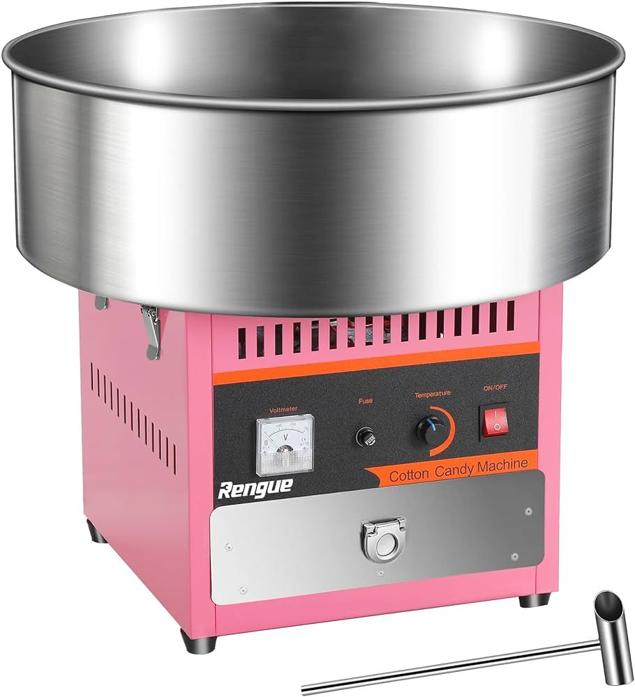 Cotton Candy Machine Commercial, 1000W Electric Cotton Candy Machine, Cotton Candy Maker with Sta... | Amazon (US)