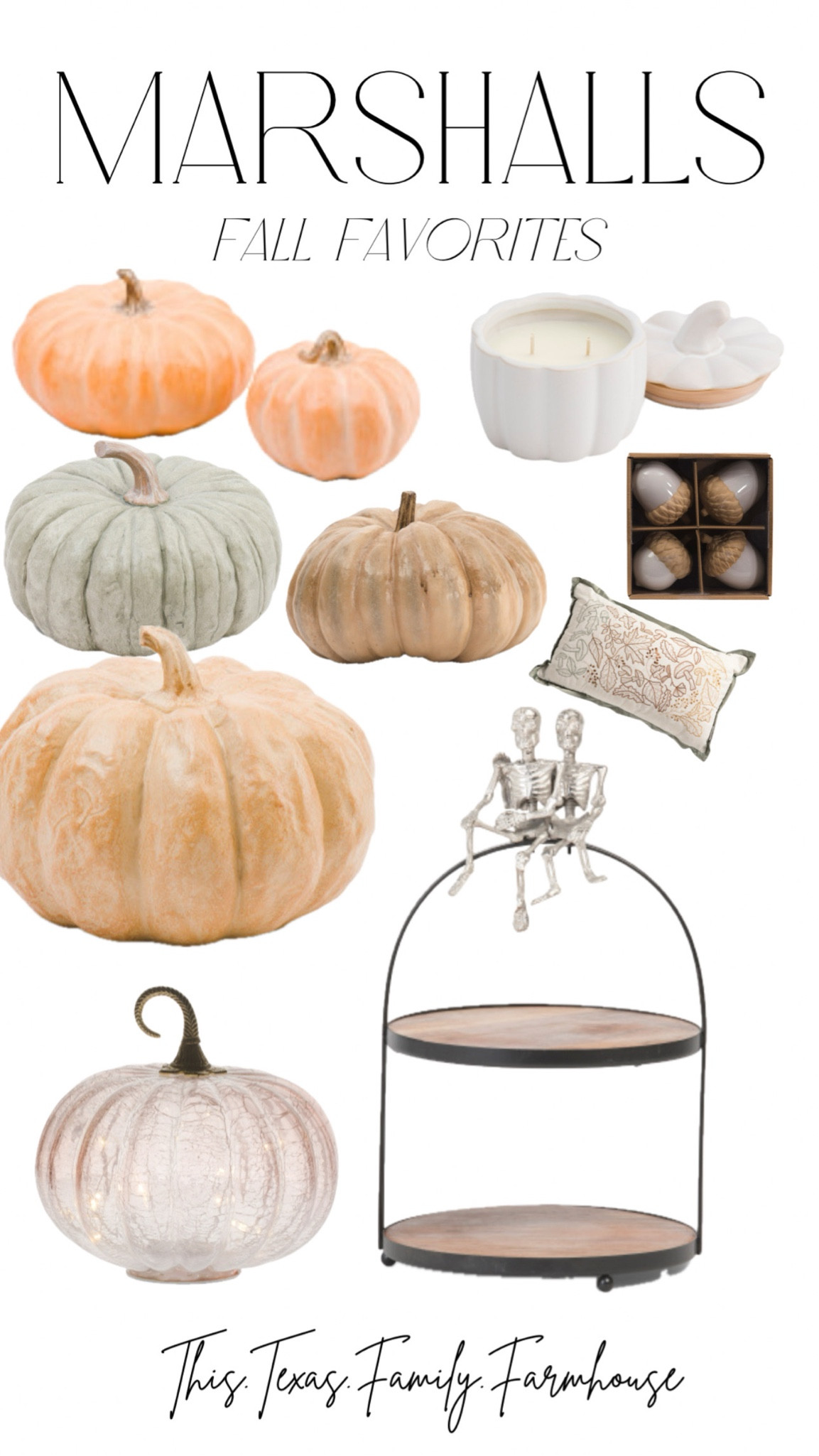 These fall pumpkins at Marshall’s are artificial, but look so real! Starting my own collection to avoid having to purchase real ones! They are all on sale currently!!! 

Halloween decor | fall home | home finds. | Marshall’s | Favorite Home Items | seasonal vibes 

#LTKFallSale #LTKFindsUnder50 #LTKHome