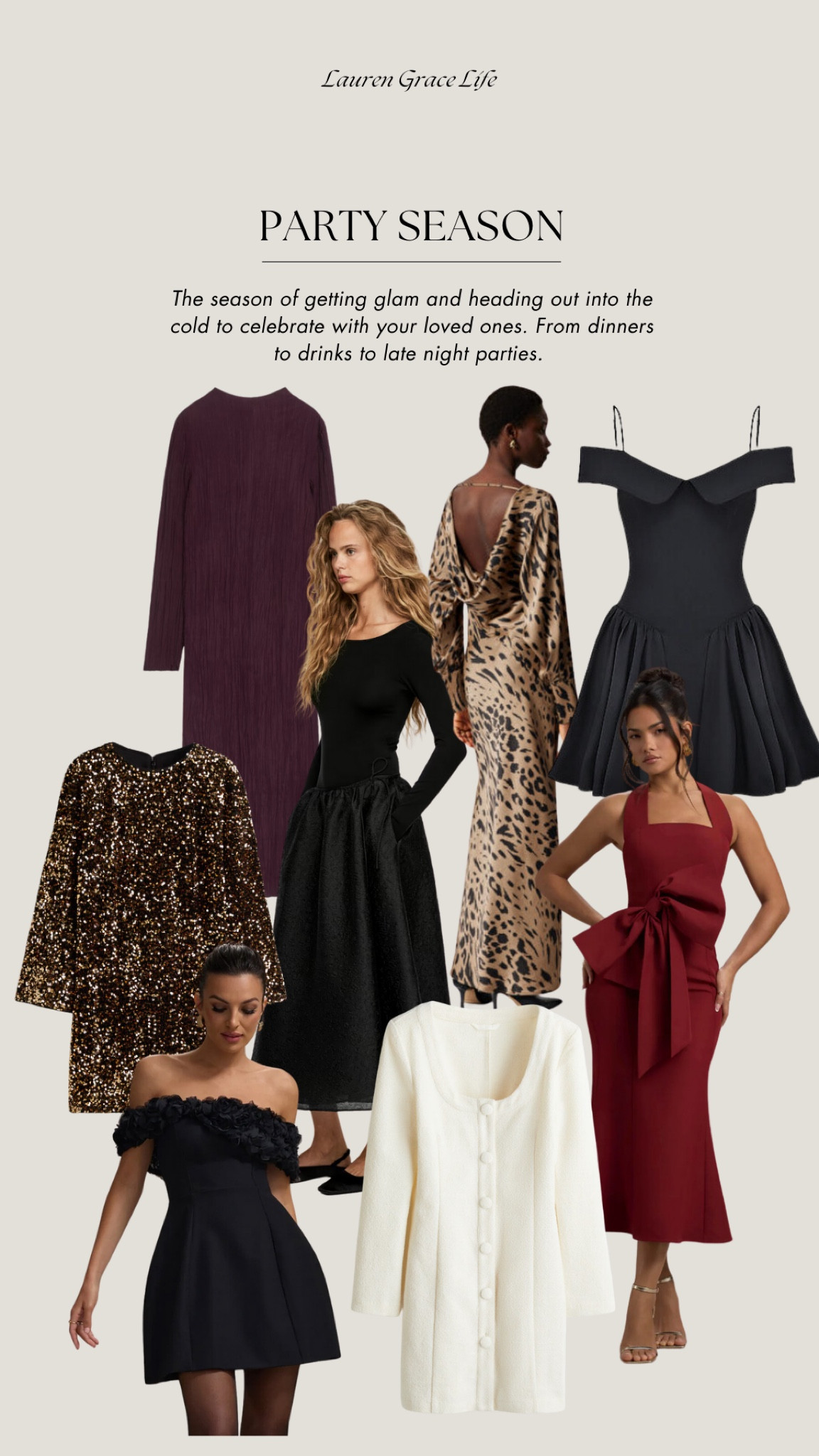 Mini, midi & maxi dresses that I am loving for party season. 

#LTKstyletip #LTKpartywear #LTKautumn