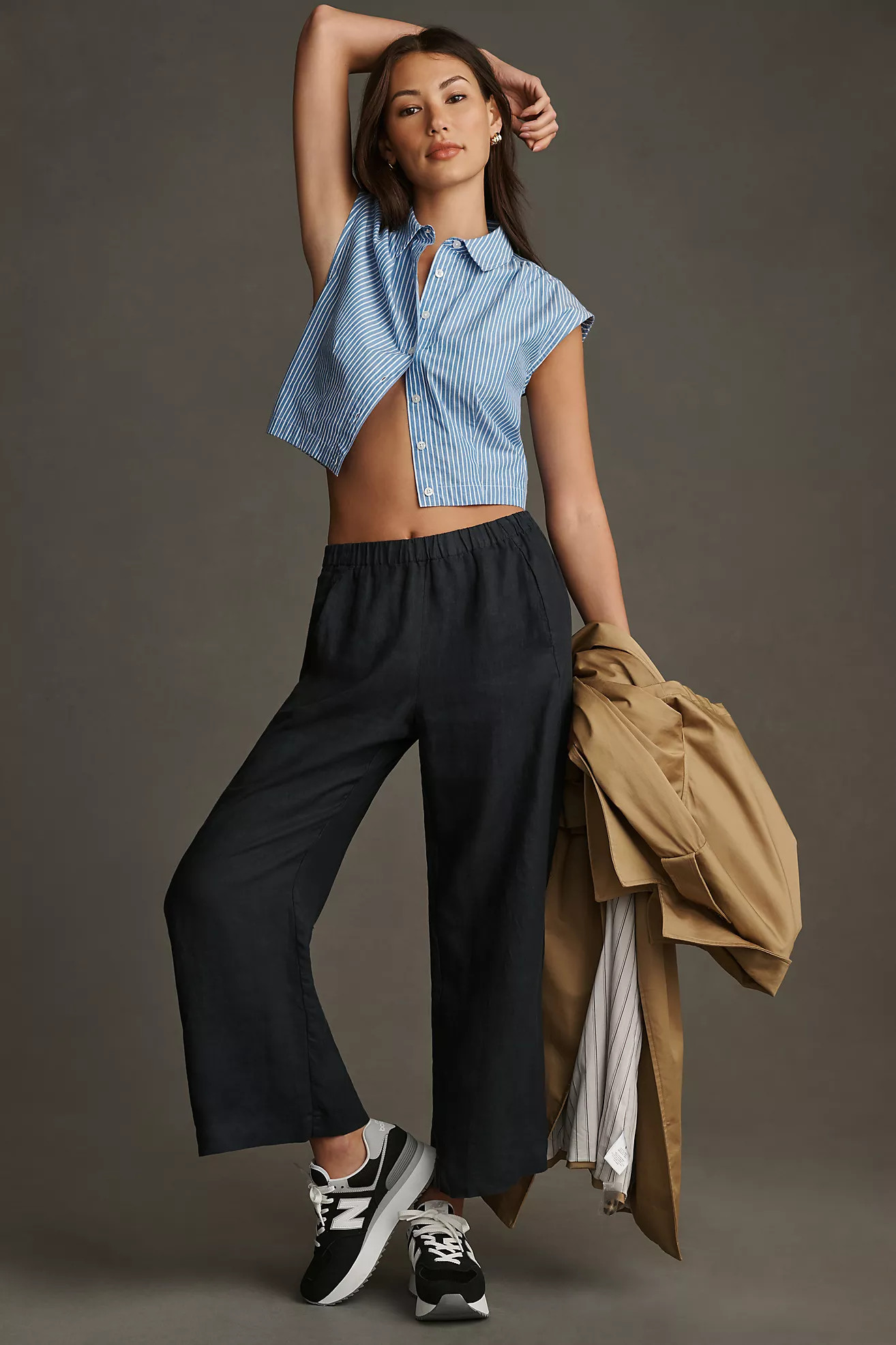 Velvet by Graham & Spencer Lola Linen Pants | Anthropologie (US)