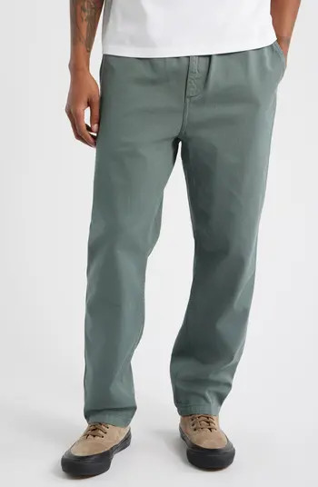 Flint Straight Leg Twill Pants | Nordstrom