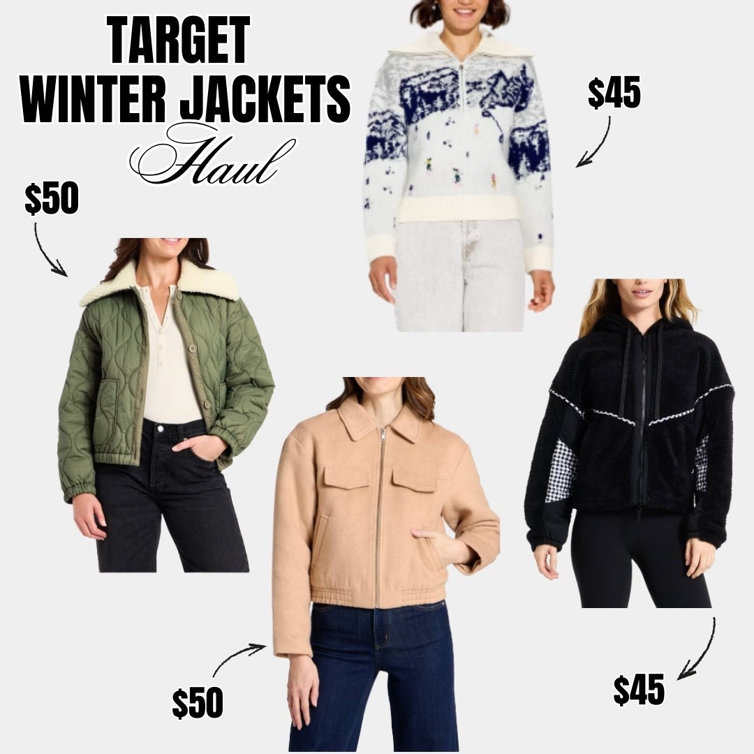 Winter jackets you’ll actually want to wear! 🧥✨ Cozy, cute, and under $50 — perfect for layering without the bulk. Tap to shop these Target finds!

#LTKFindsUnder50 #LTKTall #LTKSeasonal