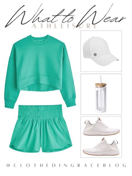 Loving this athleisure look! I ordered the top and shorts. 