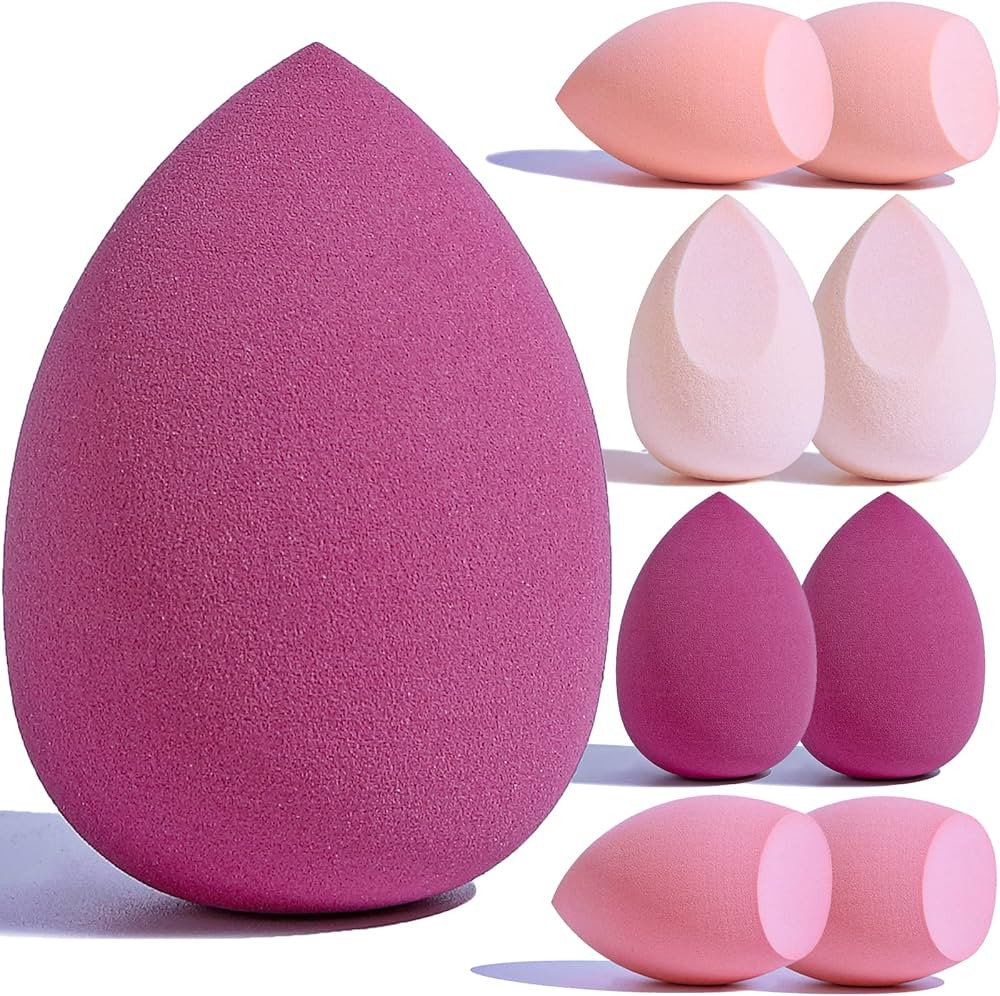 LIDENKORS Makeup Sponge, 8 PCS Big Beauty Blender Sponge, Make up Sponge Blender, Foundation Spon... | Amazon (CA)