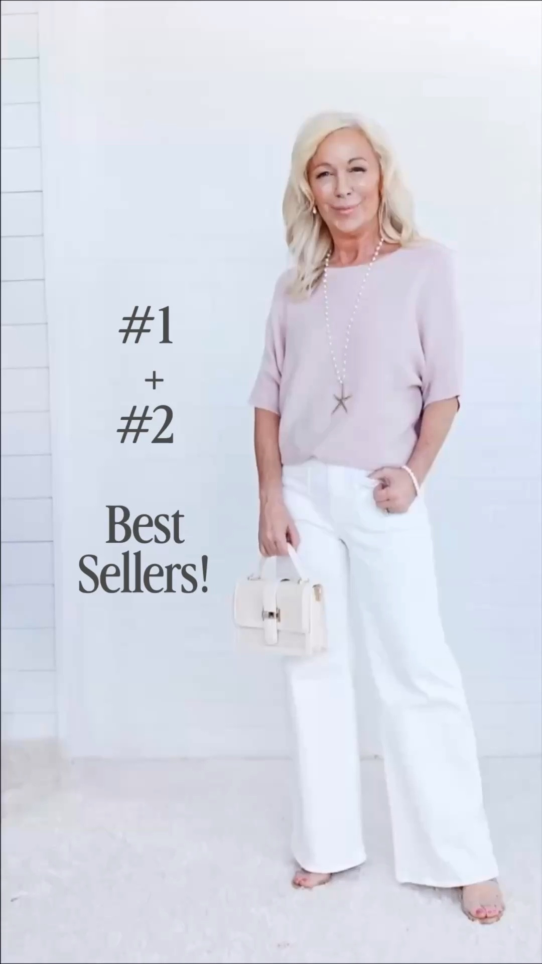 This week’s two BEST SELLERS — one effortlessly chic spring outfit.

👖 #1 Best Seller: the elongating trouser jeans

🩷 #2 Best Seller: the blush dolman sweater

The trouser jeans create that long, lean leg line (petite girls… you know I’m obsessed 🤍).

The dolman sweater has that soft, relaxed drape that makes the whole outfit feel polished without looking like you are trying too hard.

This is exactly the kind of outfit that midlife style is about:
elongating, comfortable, and effortlessly chic.

Sometimes the best outfits are simply two great pieces that work beautifully together.

💬 Comment JEANS if you love the elongating denim.👖 💬 Comment SWEATER if the blush knit is your favorite.🌸
💬 Comment BOTH if you love both.🌸👖

#LTKSpringSale #LTKPetite #LTKOver40