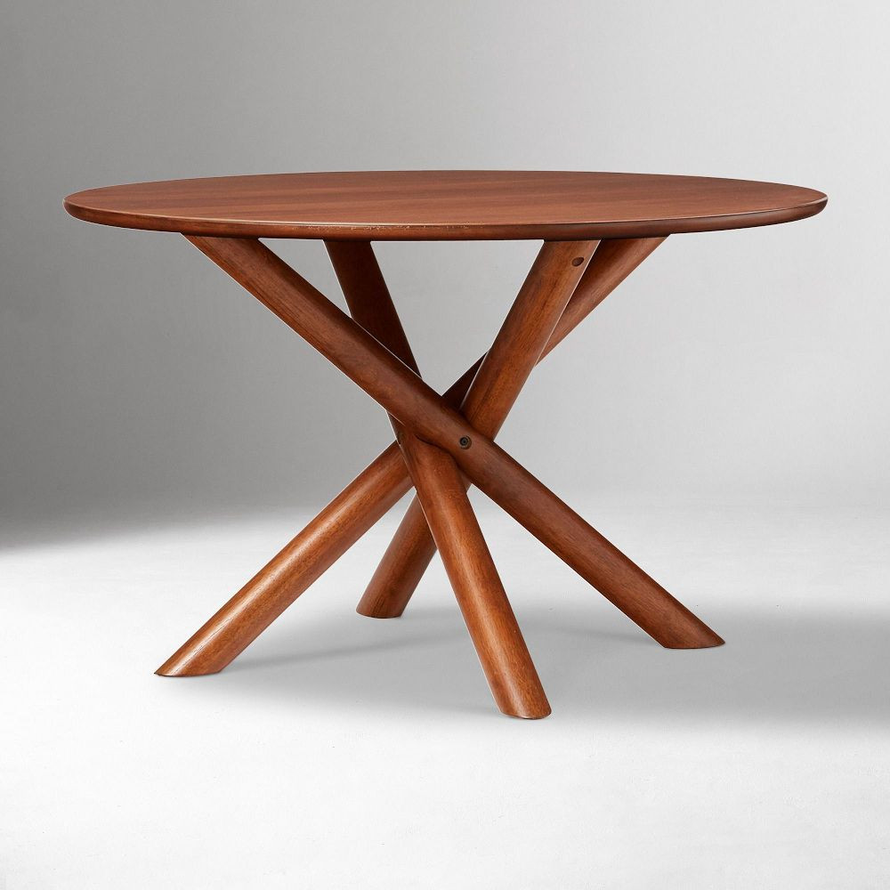 Jax Round Dining Table (48", 60") | West Elm (US)