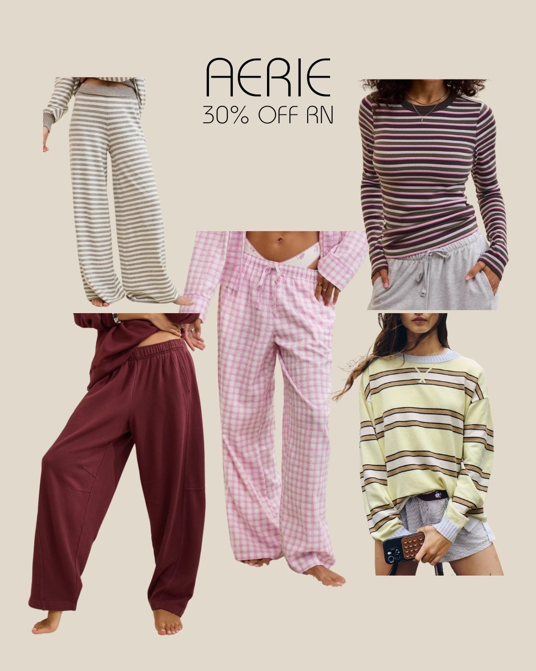 HURRY aerie 30% off rn!

#LTKselfcare #LTKmorningroutine #LTKvlog