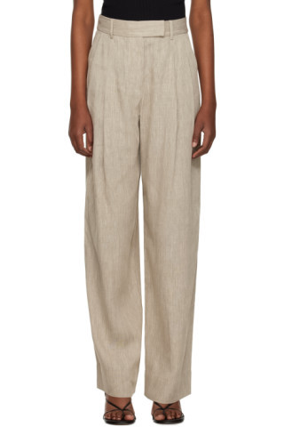 Esse Studios - Beige Bode Trousers | SSENSE