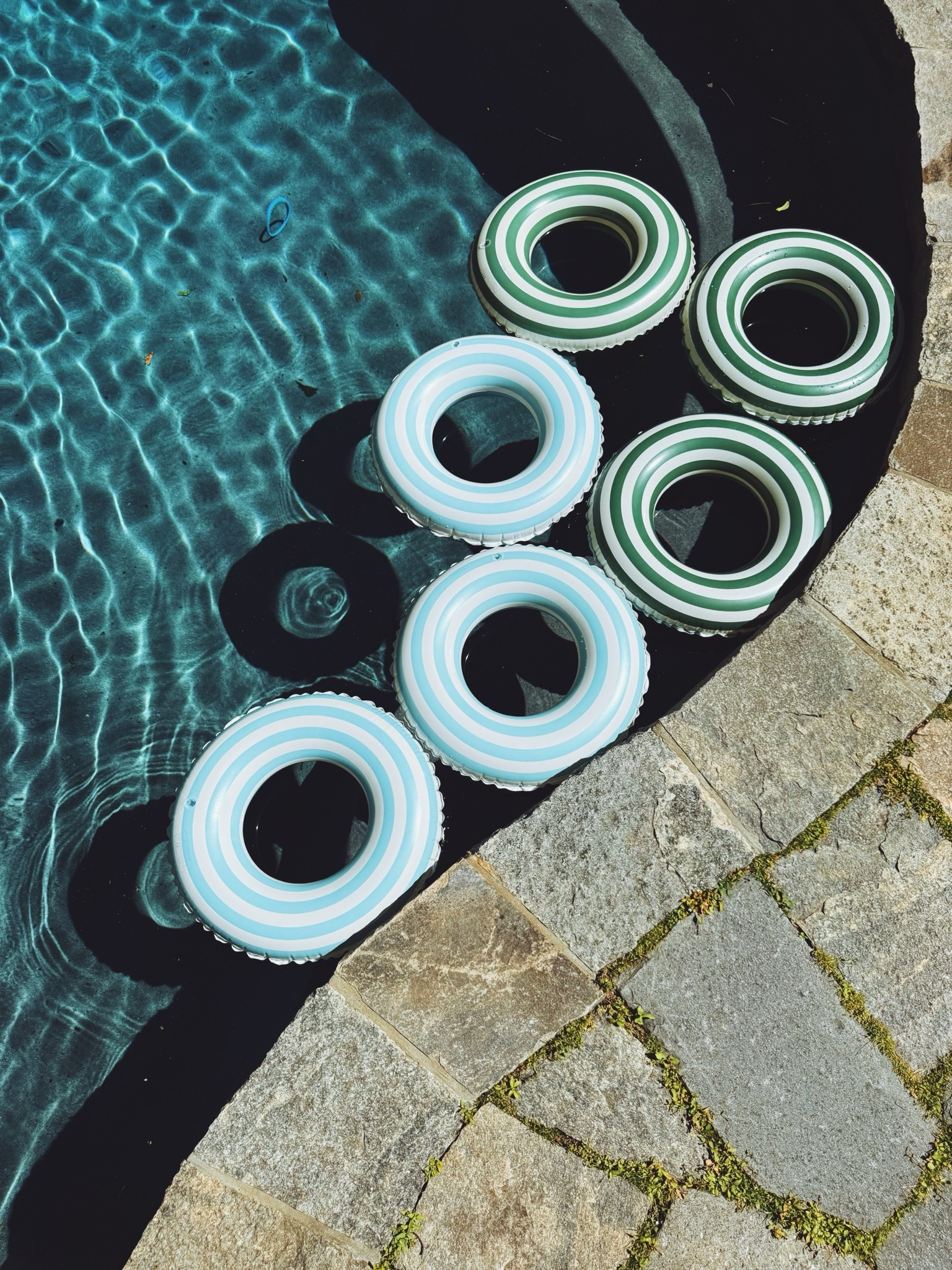 These pool floats are a great size for littles