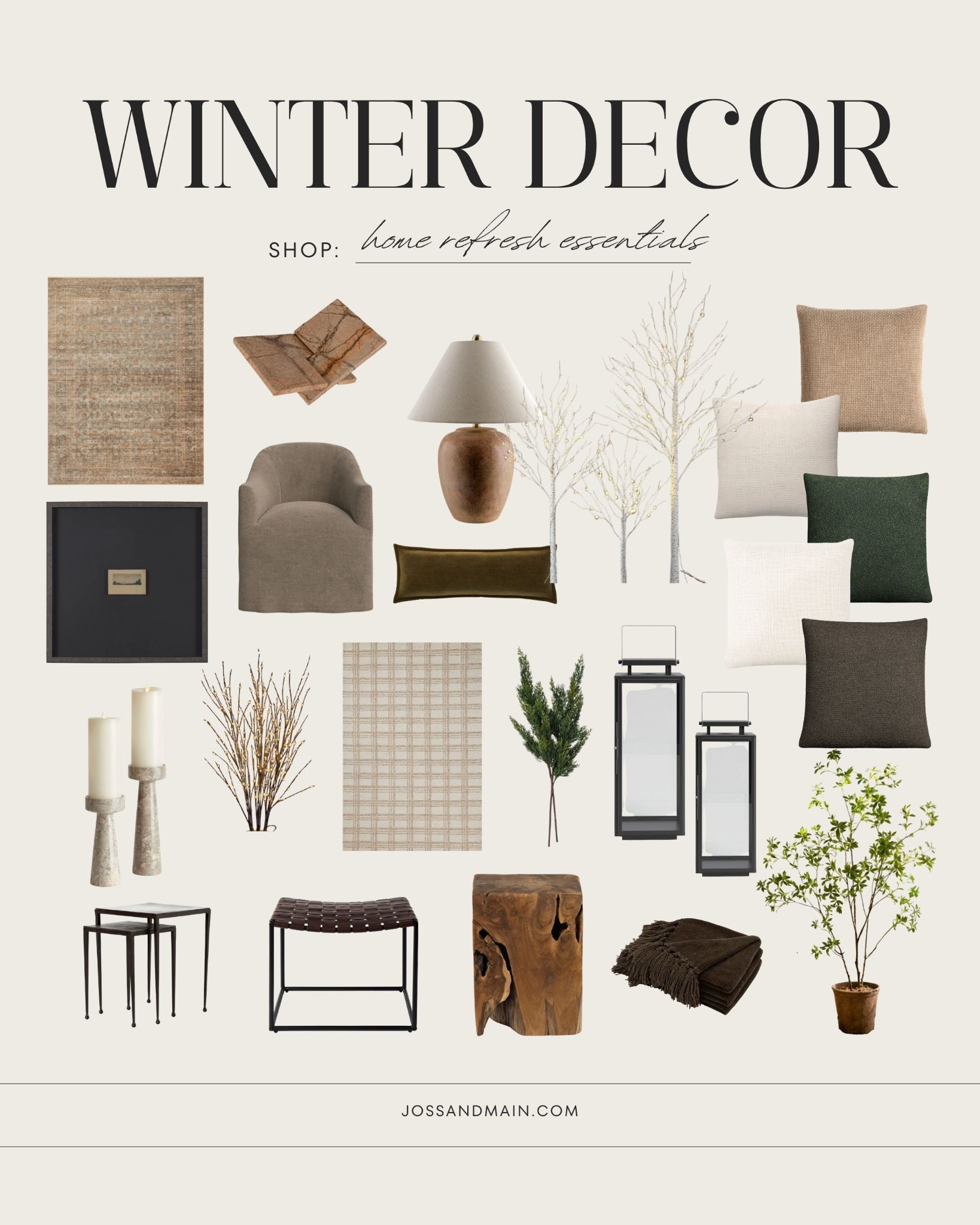 Christmas may be over, but the twinkle stays ✨ These lit birch trees from @jossandmain are my favorite way to keep that cozy glow through winter!

SHOP my @jossandmain birch trees and more of my furniture and decor favorites with the links below! #jossandmainpartner #jossandmainedit #myjossandmain #jossandmainpartner #jossandmainedit #myjossandmain

#LTKHoliday #LTKSeasonal #LTKHome