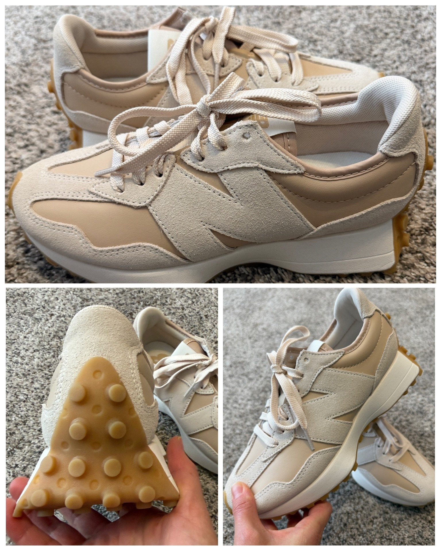 The perfect neutral sneaker! 

Fit - I size up 1/2 in most tennies and did the same with these! 

#evereve #new balance 

#LTKActive #LTKOver40