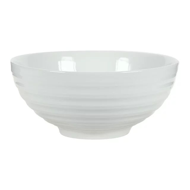 Better Homes & Gardens White Porcelain Anniston Serve Bowl | Walmart (US)