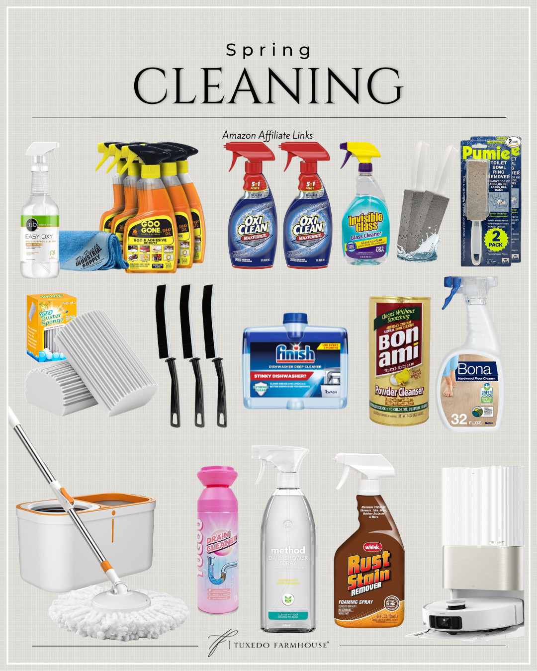 Amazon - Spring Cleaning

I'm all set for a thorough spring clean-up! From floors to tiles, my home will shine with these top picks. #CleanHome

Seasonal, home, spring, cleaning, scrubbing, fresh, mops, vacuum,  

 #LTKSeasonal #LTKHome #LTKSaleAlert